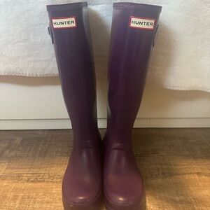 Hunter Classic Purple Boots